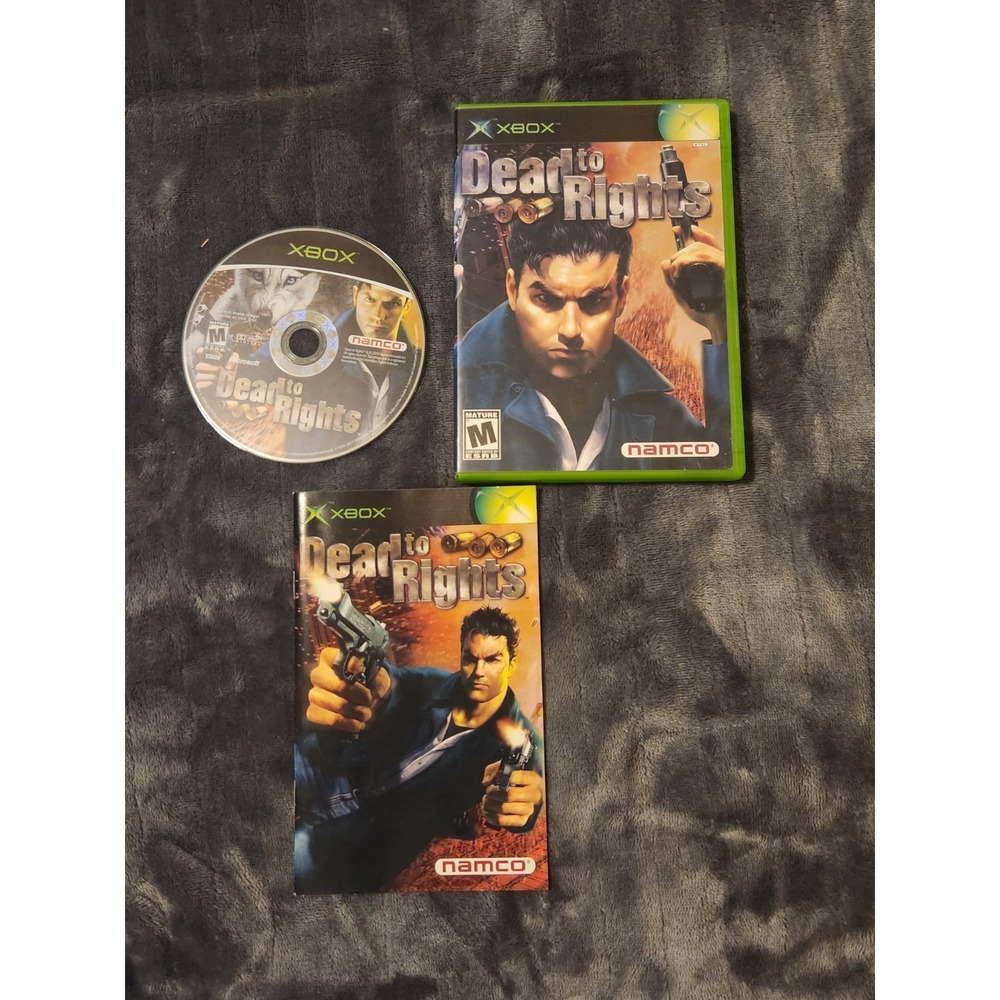 Dead to Rights Microsoft Xbox Video Game Complete